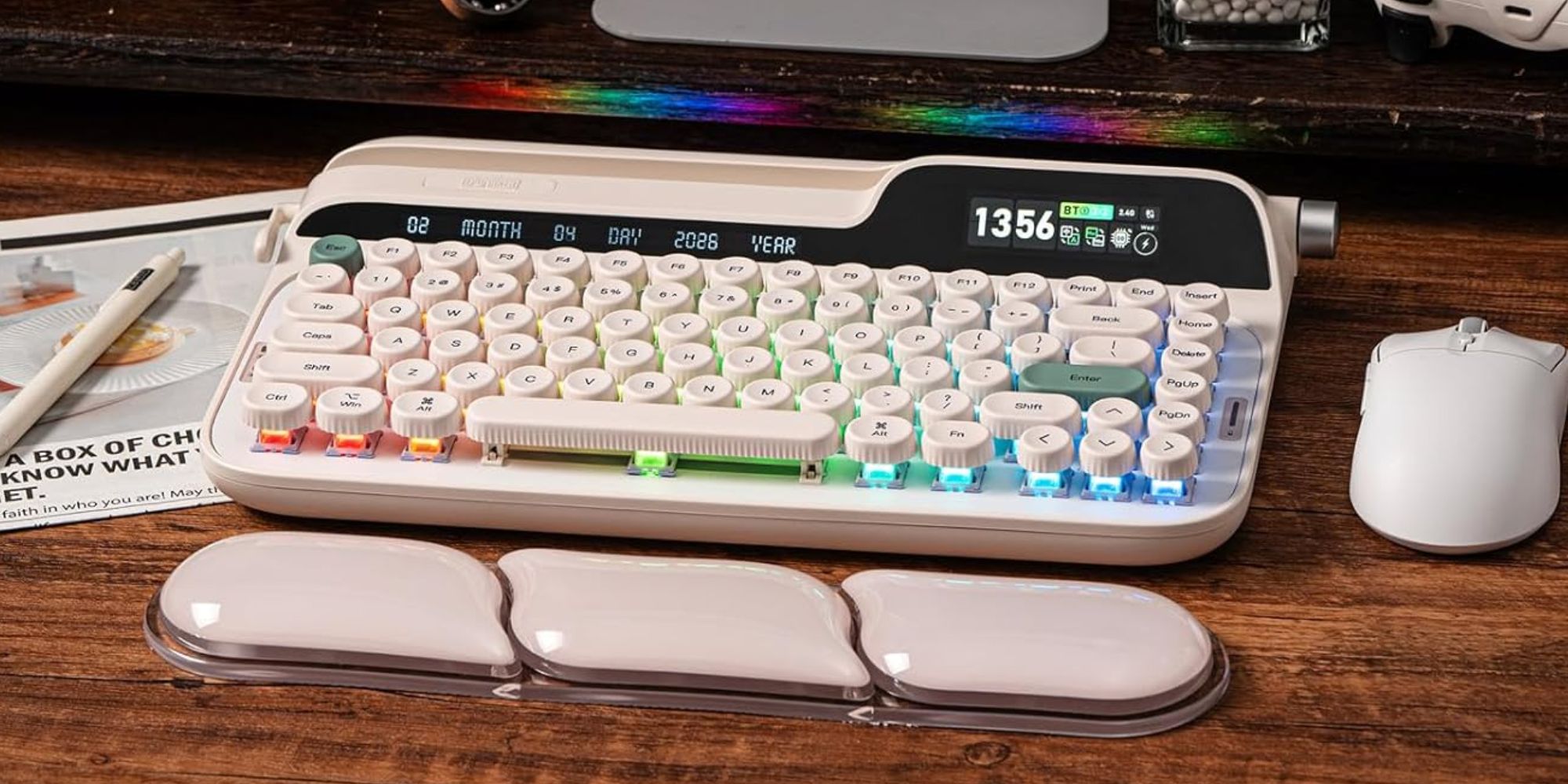 This feature-packed wireless keyboard adds retro typewriter vibes to your setup, and it’s down to $119 low today