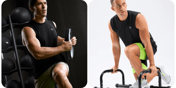 A man holding a wheel