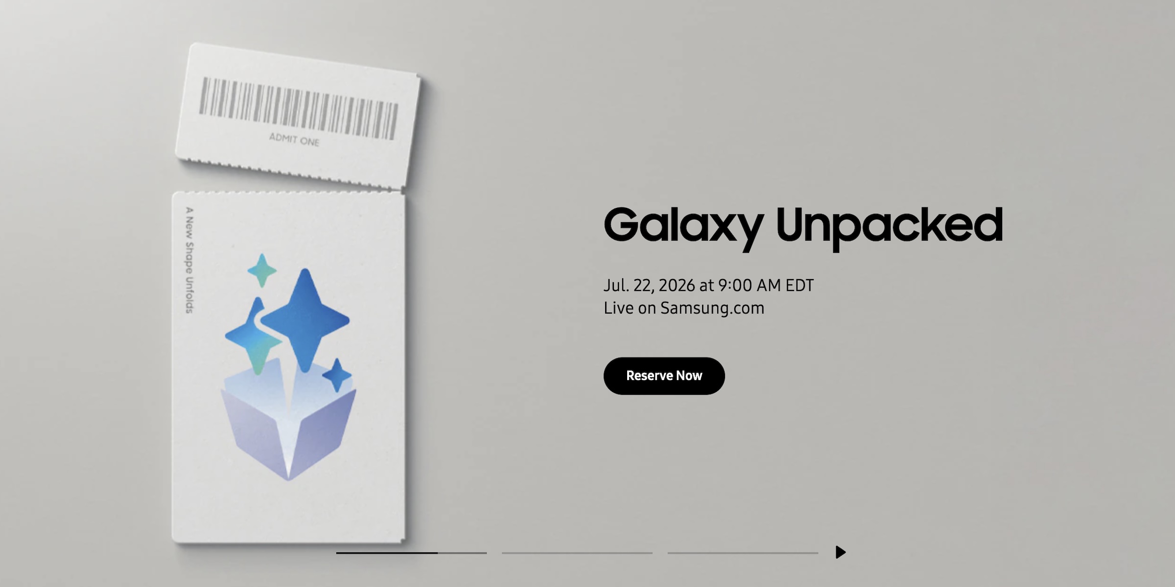 Galaxy Z Fold 8 and Galaxy Watch 9 launch