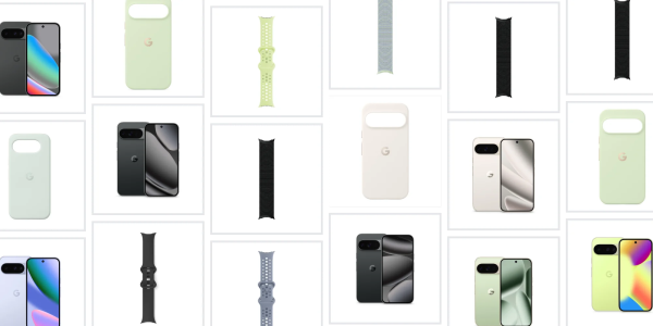 A collage of different cell phones