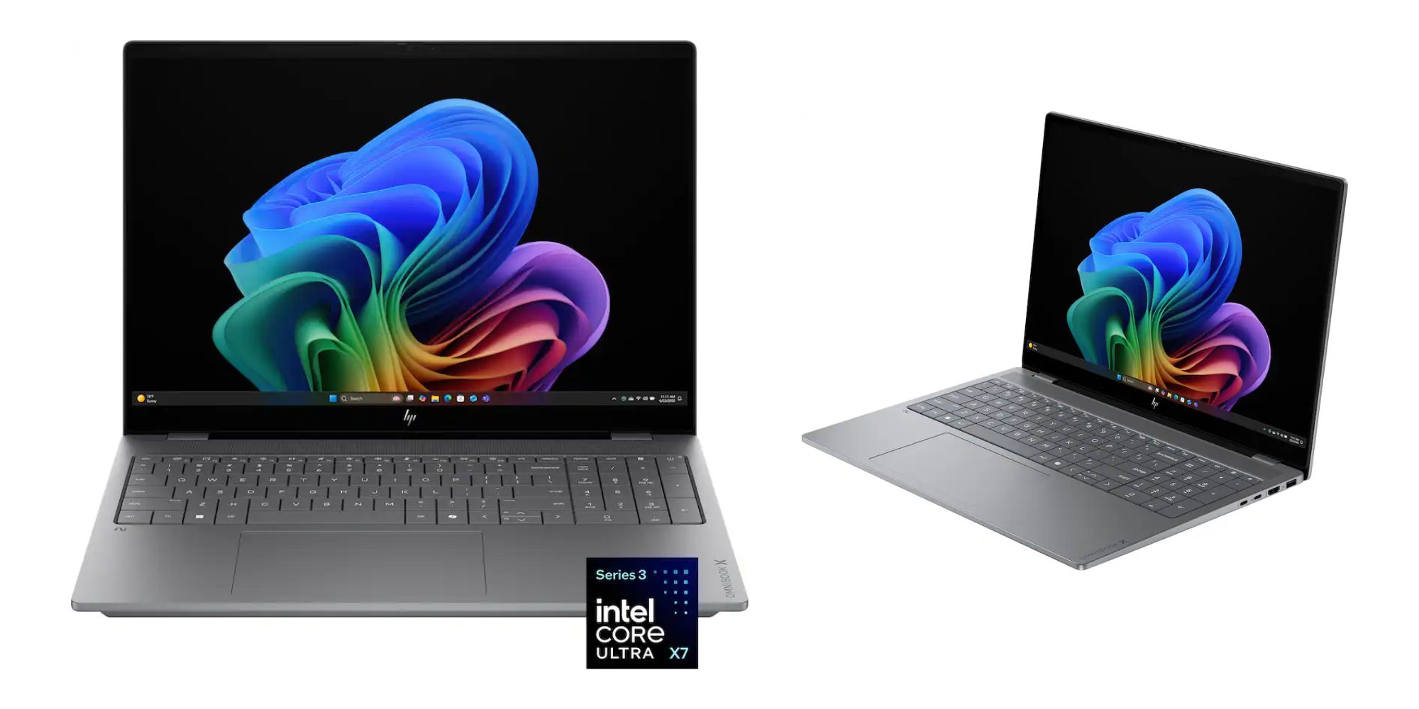 A laptop with a screen on the screen