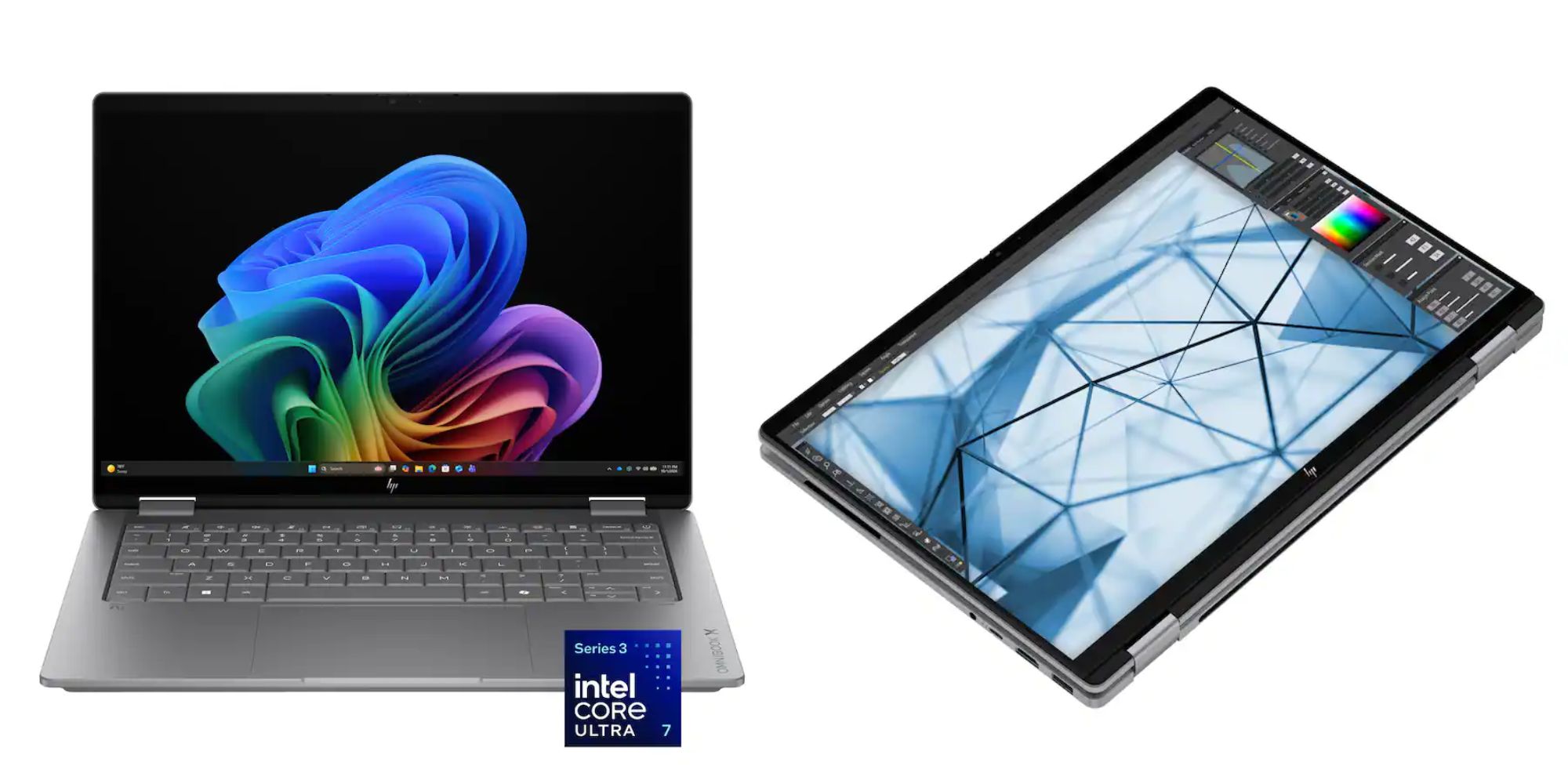 A laptop and a laptop
