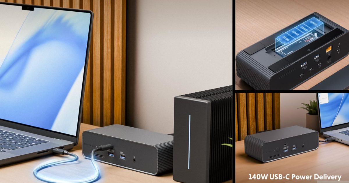 Hyper’s 2026 Thunderbolt 5 Dock back to Amazon low at off: SSD enclosure, triple display support, more Hyper’s 2026 Thunderbolt 5 Dock back to Amazon low at off: SSD enclosure, triple display support, more