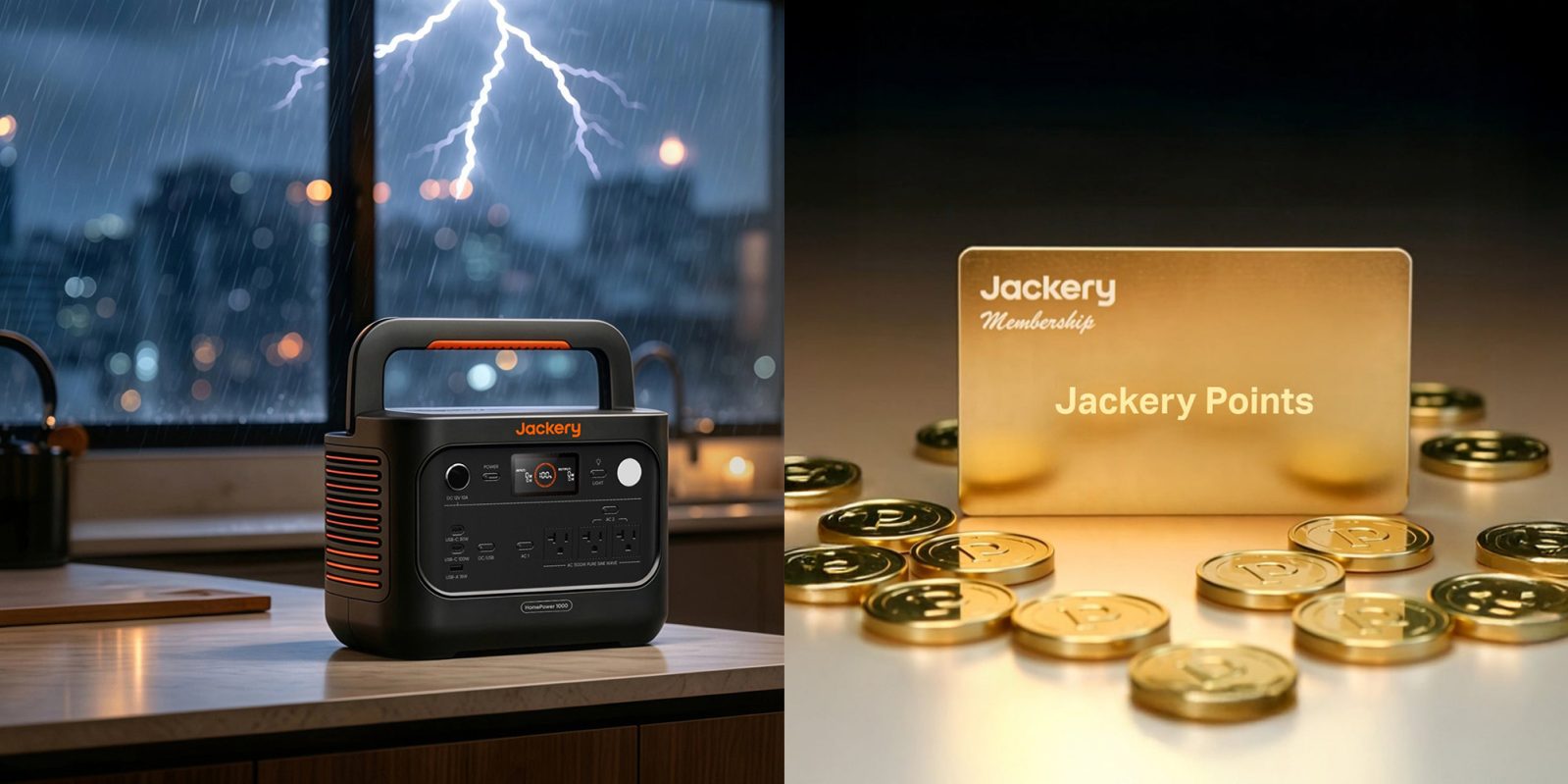A power generator and a gold card