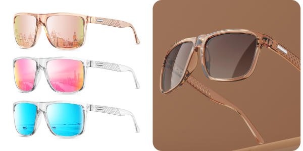 A collage of sunglasses