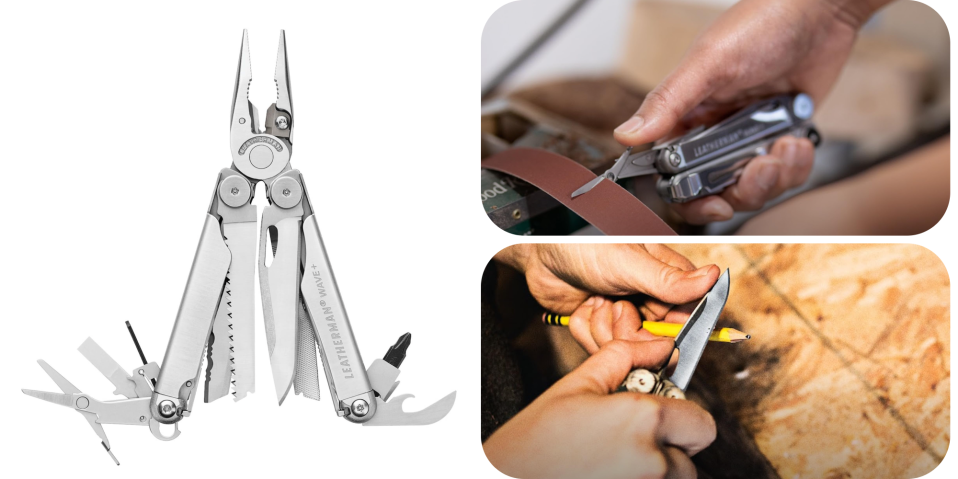A collage of different tools