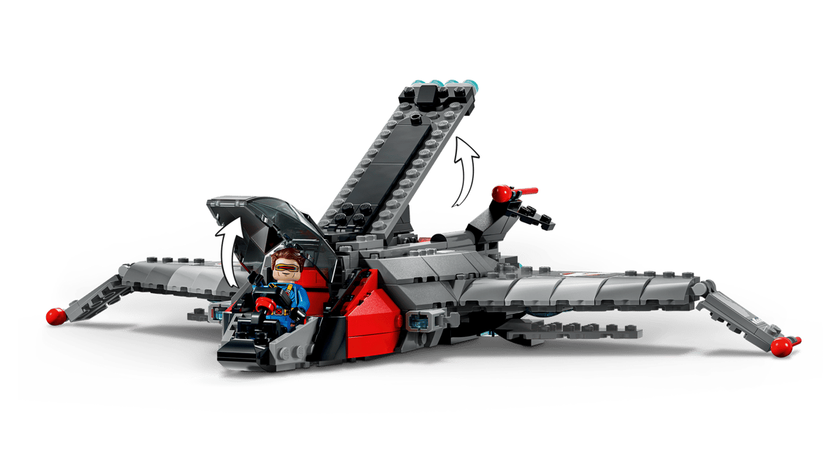 A toy plane with a man in the cockpit