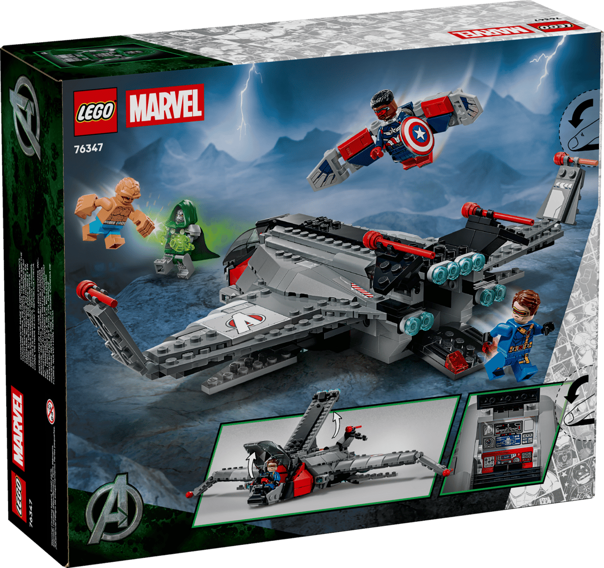 A box of lego toys
