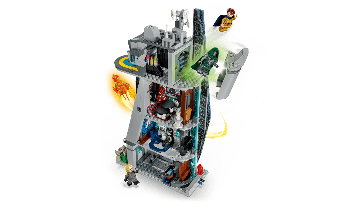 A building made of legos