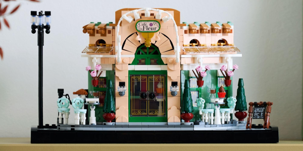 A building made of legos