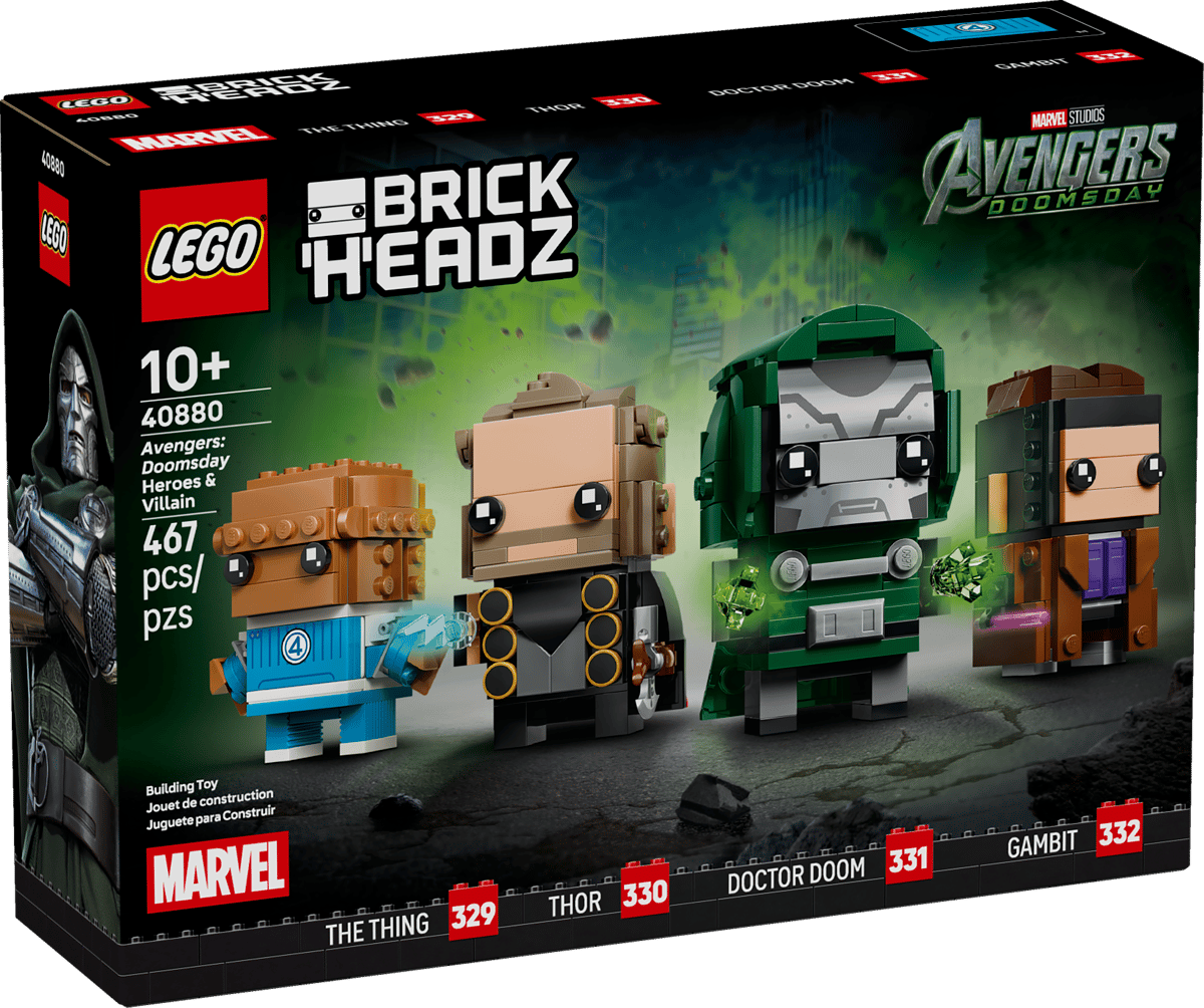 A box of lego toys