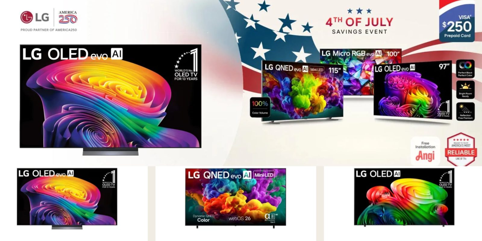 LG C6 OLED TV-4th-July-sale
