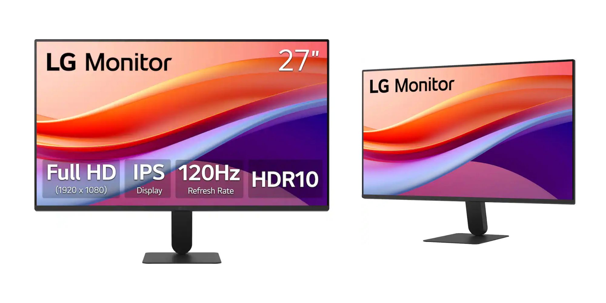 Image showing renders of LG's FHD monitor.