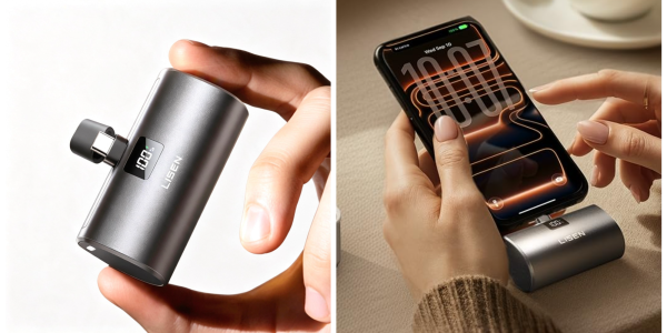 A hand holding a battery