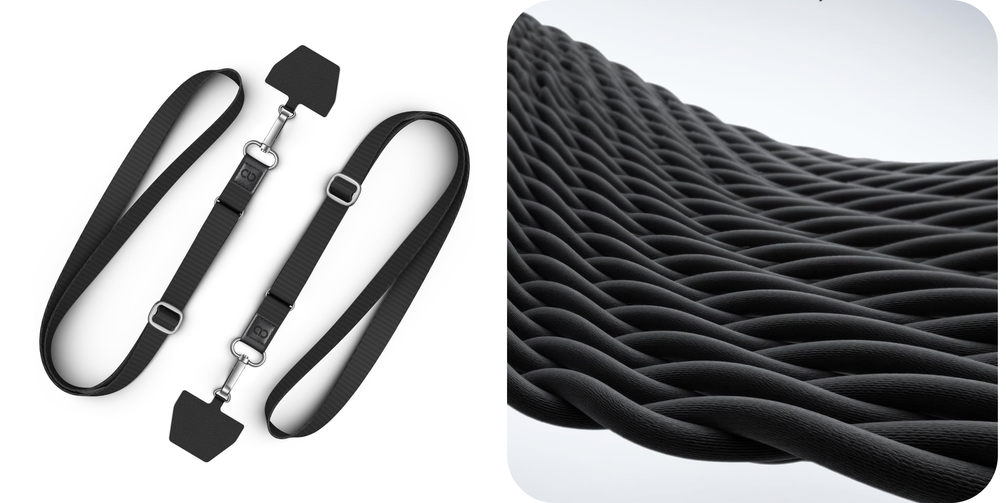 Empty your pockets with two crossbody iPhone straps for $5 a pop