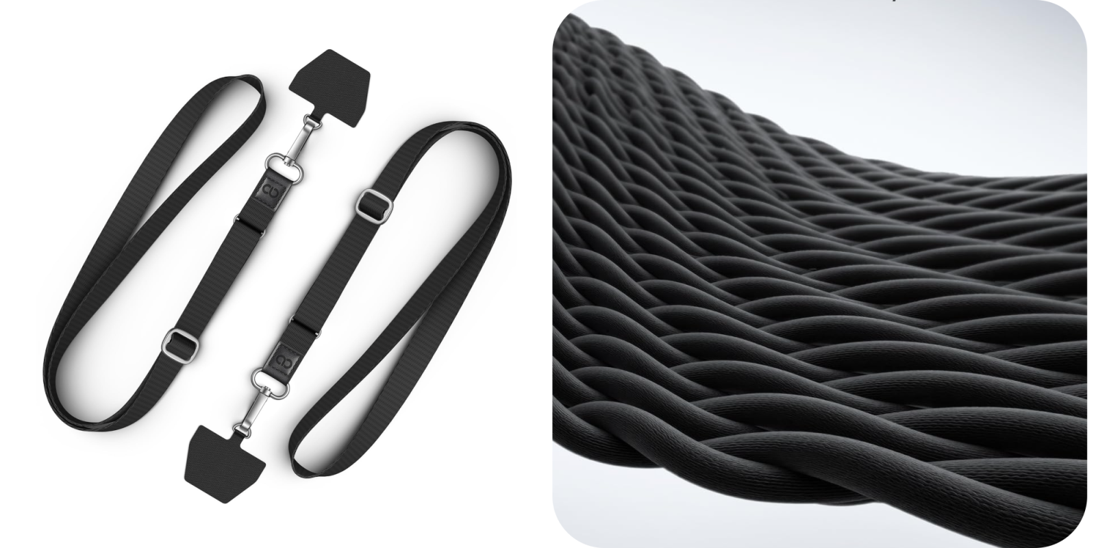 A close up of a strap