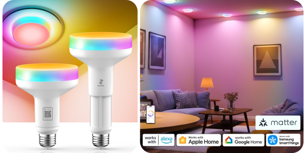 A light bulb in a room