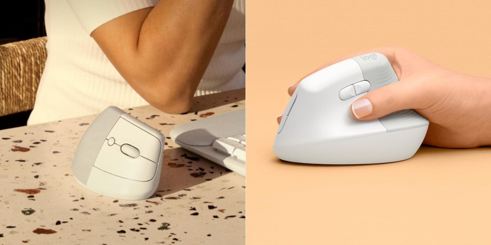 A close up of a computer mouse
