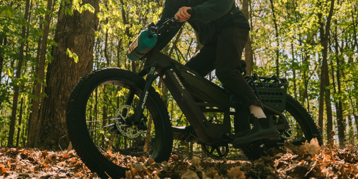 Monarc’s Marker all-terrain smart e-bike with 120-mile range, turn-by-turn directions, and FREE smart helmet now $229 off
