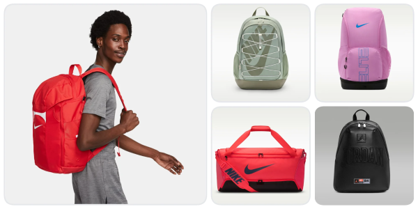 A man with a backpack and a bag