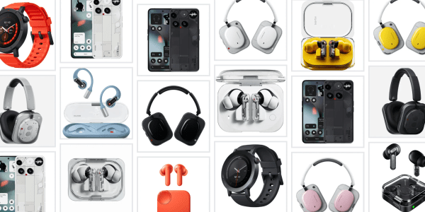 A collage of different electronic devices