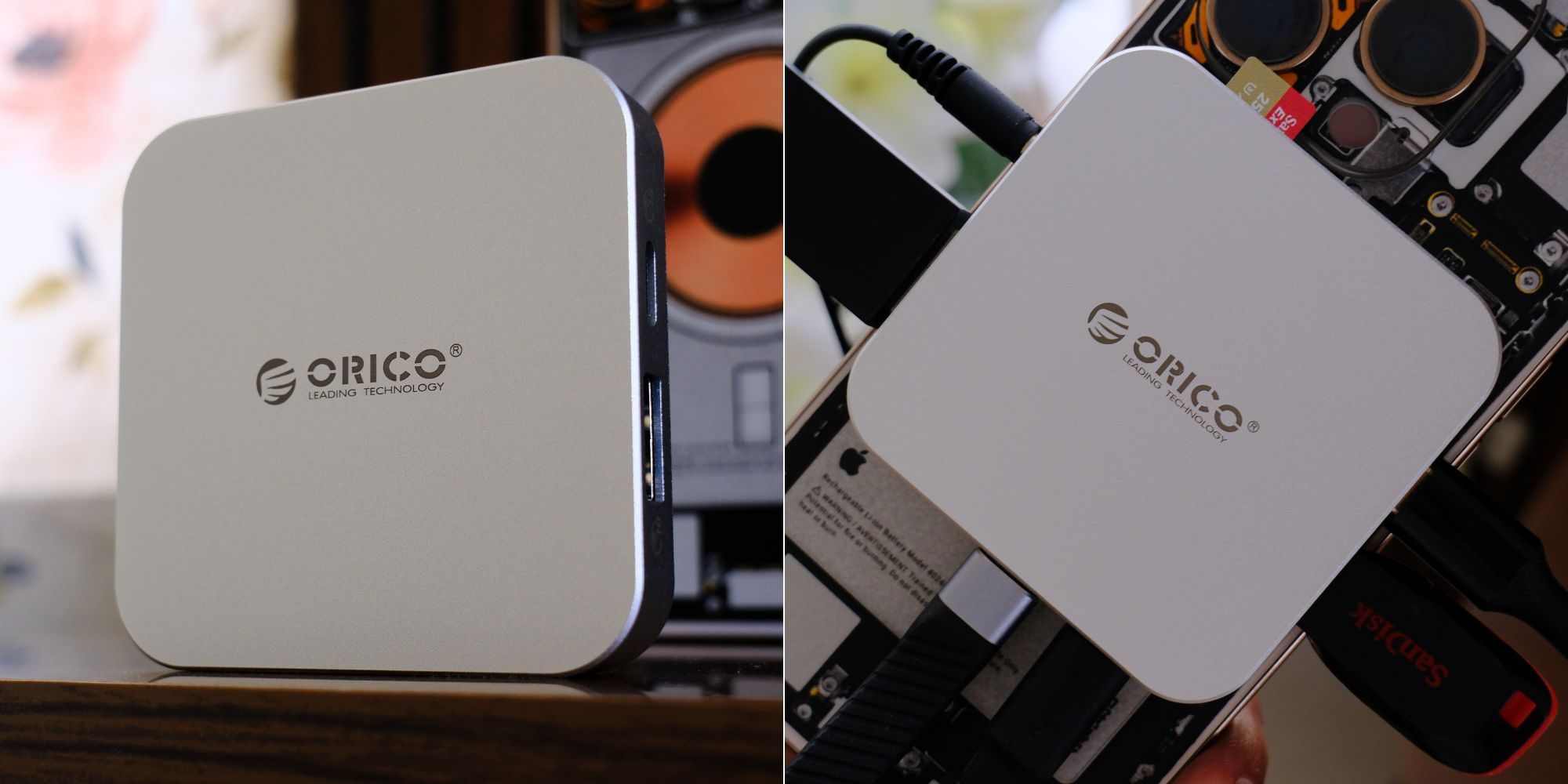 A close up of a device