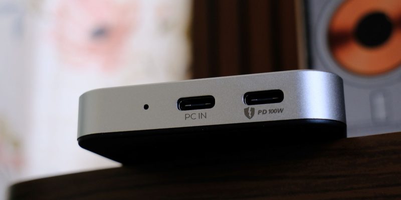 A close up of a device