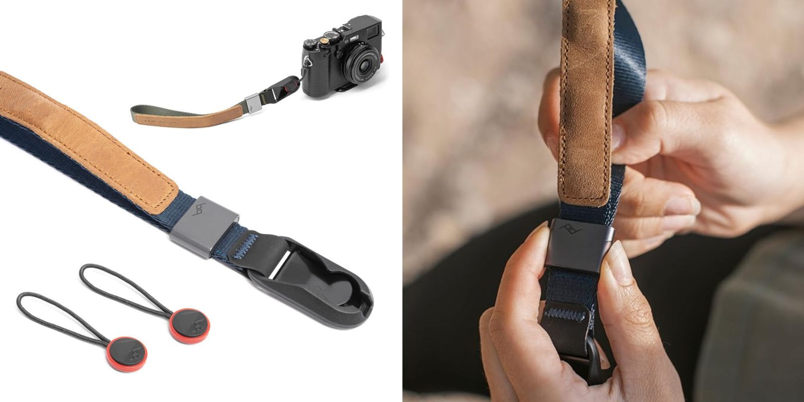 Image showing renders of Peak Design's Cuff strap.