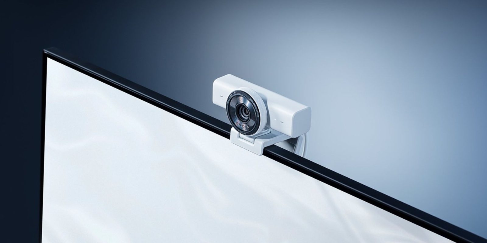 Image showing a render of Razer's Kiyo webcam.
