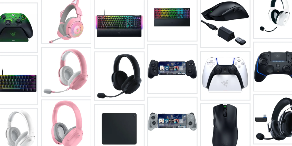 A collage of various electronic devices