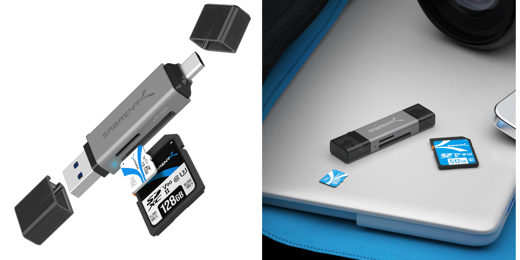 This compact USB-C/USB-A SD card reader is down to just $7 today