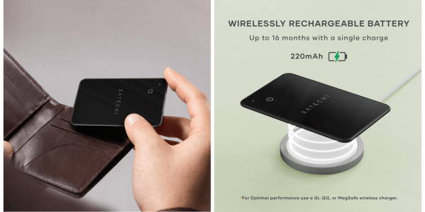 A hand holding a device