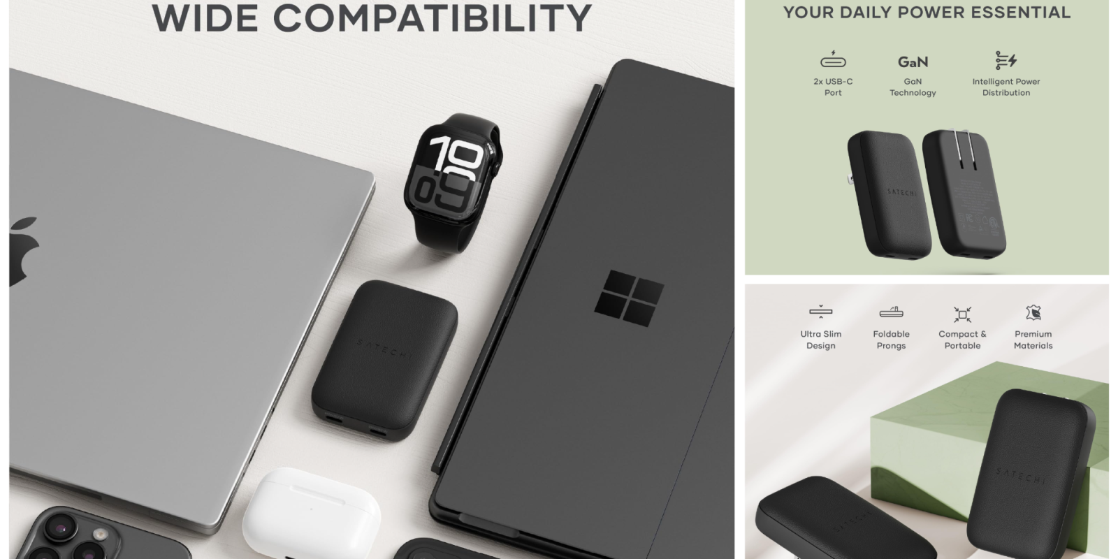 A group of electronic devices
