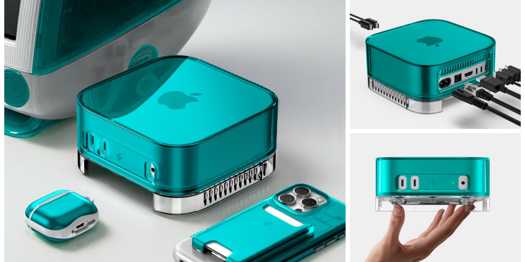 Give your M4 Mac mini some retro Apple iMac G3 vibes down at $28