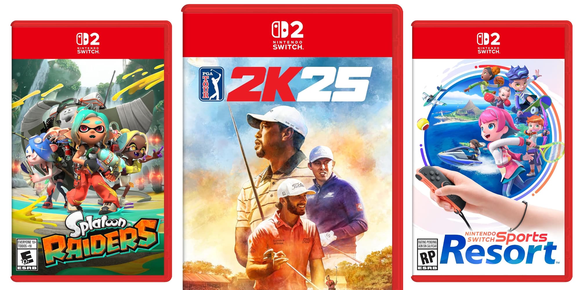 A group of video game cases