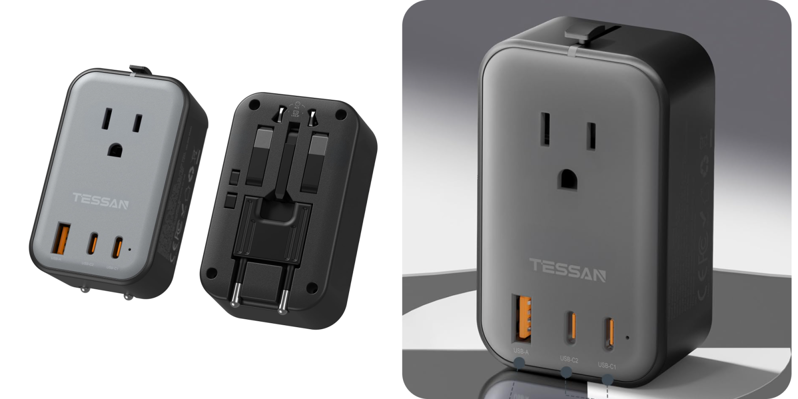 A close-up of a plug