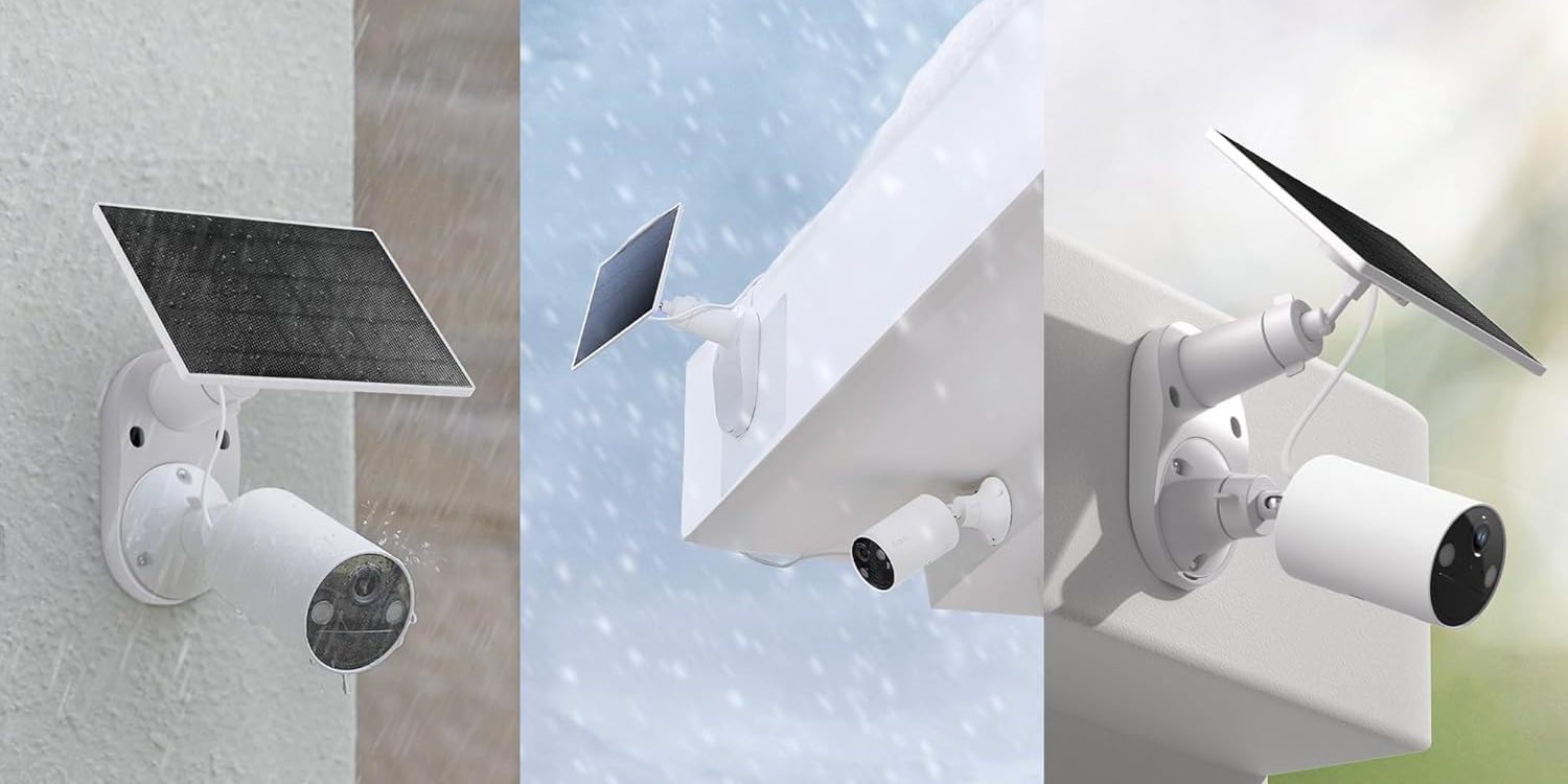 A collage of several cameras