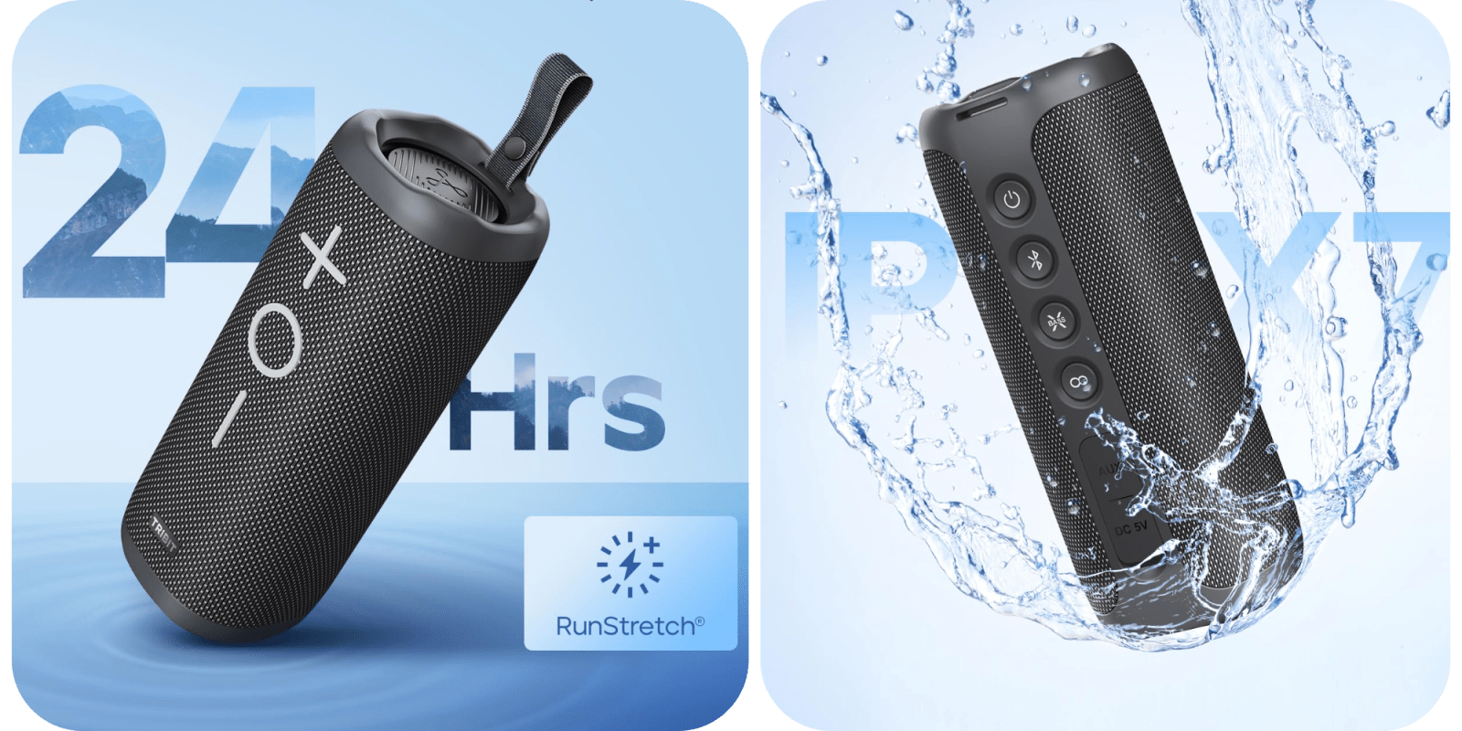 A collage of a speaker