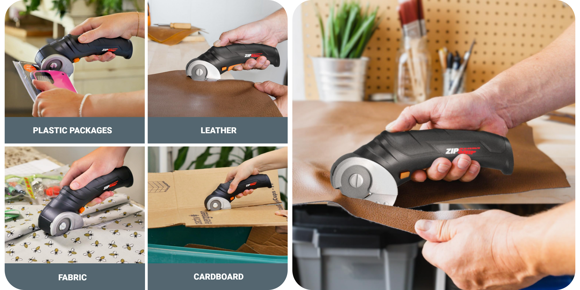 Easily get everything in your recycling bin with Worx ZipSnip cutting scissors down at $33