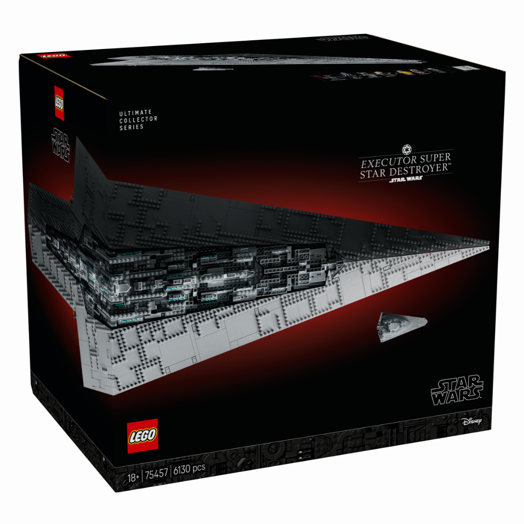 A box with a model of a star destroyer