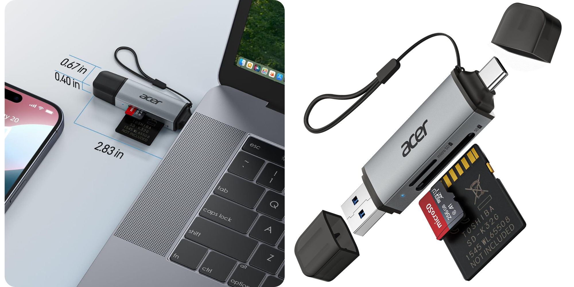 Add Acer’s Type-C and USB-A SD card reader to your tech bin for $10 Prime shipped (23% off)