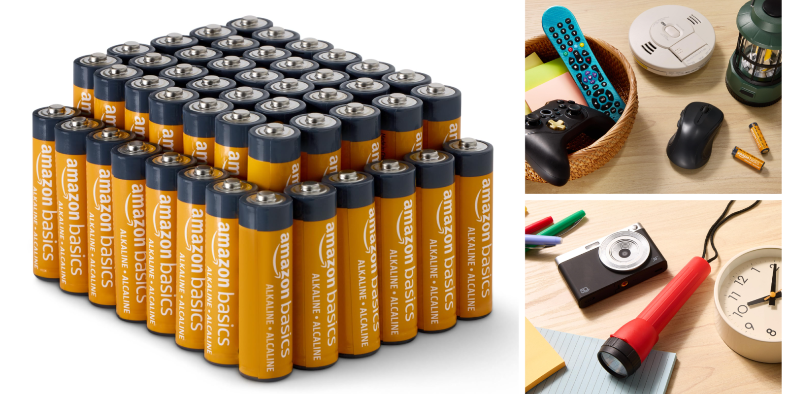 A group of batteries stacked together