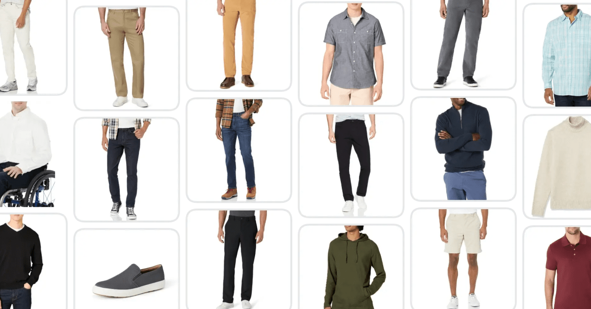 Up to 45% off Amazon Essentials menswear, deals from Up to 45% off Amazon Essentials menswear, deals from