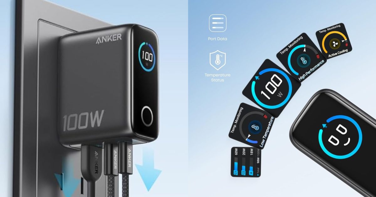Last day to score Anker’s 100W Smart Display Charger at 30% off via Amazon