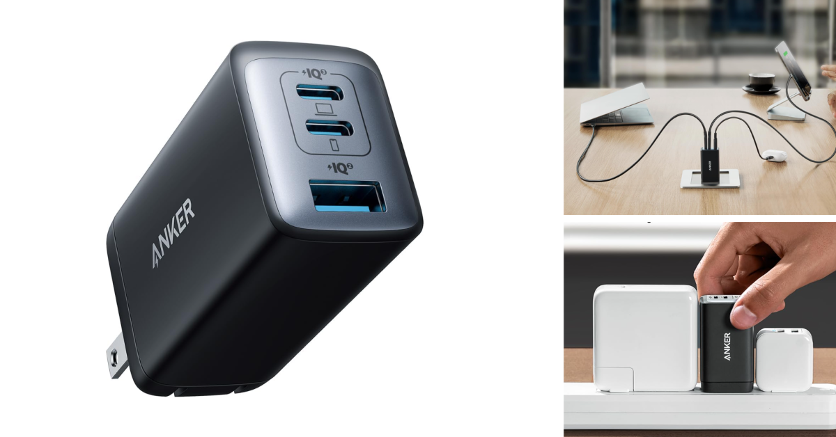 This tiny 65W Anker charger replaces a handful of bricks for just $24 today
