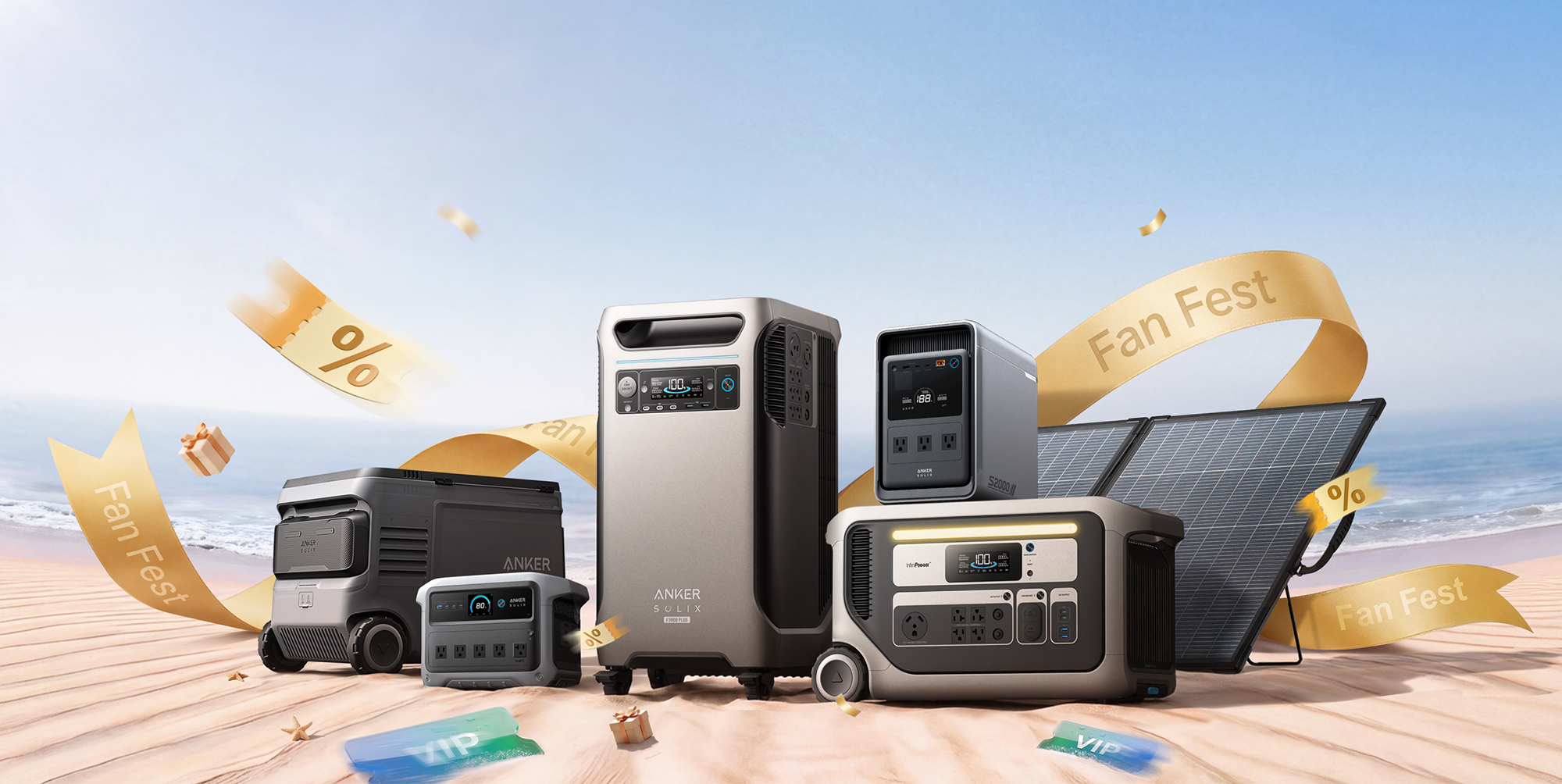 Anker SOLIX sale offers up to 48% power station discounts, exclusive bonus savings, a FREE power station gift – from $190