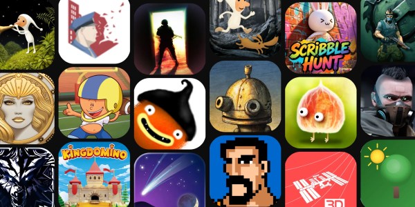 A collage of a game