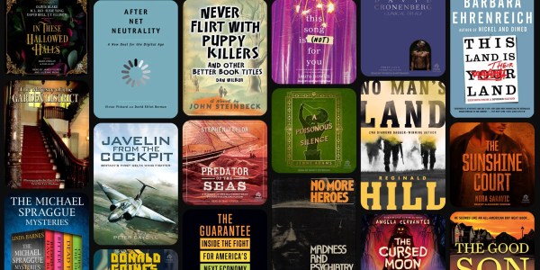 A collage of books