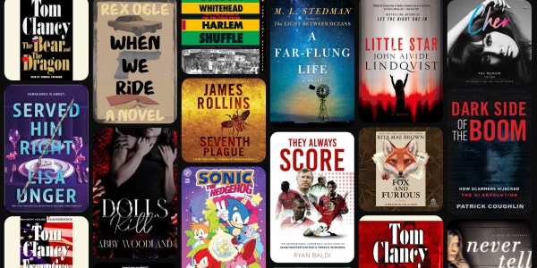 A collage of books