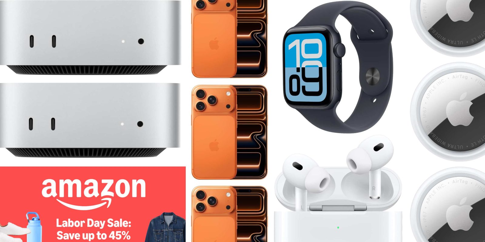 A collage of different electronic devices